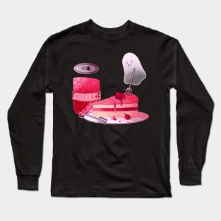 Spooky Cherry Snacks Long Sleeve T-Shirt